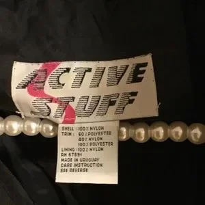 Active stuff | Jackets & Coats | Vintage Active Stuff Velvet 8s Bomber ...